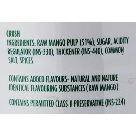 MAPRO RAW MANGO CRUSH 750ML X 12