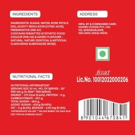 Mapro Rose Sharbat, 1Ltr