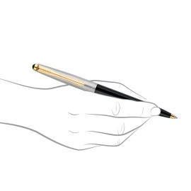 Parker Galaxy Standard GT Ball Pen | Body Color - Black | Ink Color - Blue