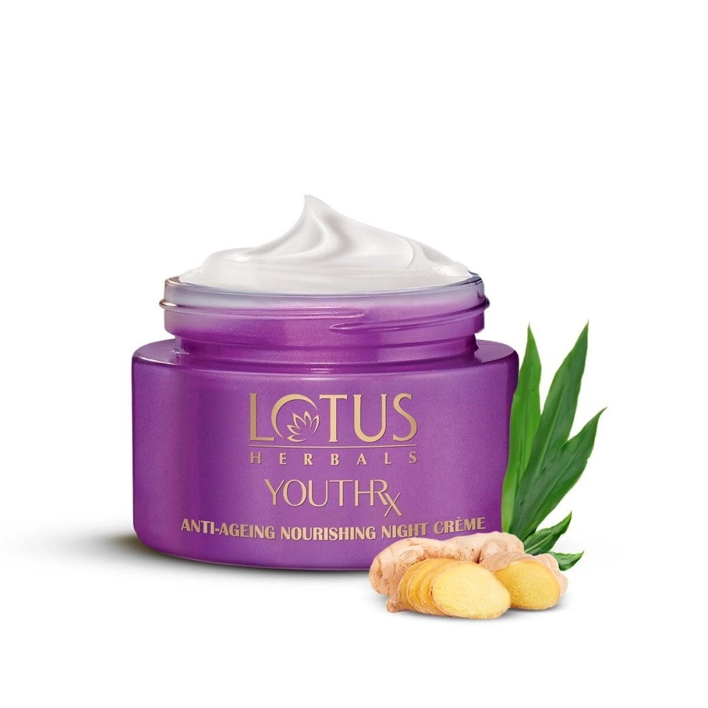 Lotus Herbals Youthrx Anti Ageing Nourishing Night Creme, White