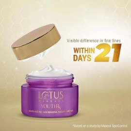 Lotus Herbals Youthrx Anti Ageing Nourishing Night Creme, White