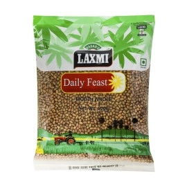 Laxmi Daily Feast Whole Muth | Matki | Moth Whole | Moth bean | Turkish Gram Pack of 500 Gm