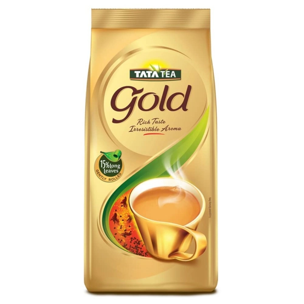 Tata Tea Gold, Black Tea, Pouch, 500g