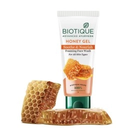 Biotique Bio Honey Gel Refreshing Foaming Face Wash 100 ml multi