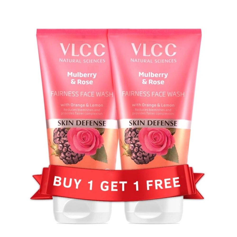 Vlcc Mulberry And Rose Facewash 150ml B1G1, Multi, C0005