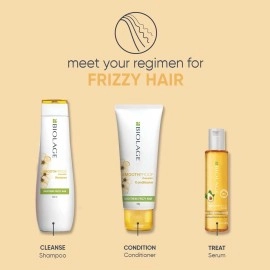 BIOLAGE Smoothproof Shampoo | Paraben free|Cleanses, Smooths & Controls Frizz | For Frizzy Hair