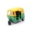 Centy Toys Plastic Pull Back Auto Rickshaw Number Of Pieces: 1, Multicolour, 36 Months