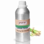 Pure Source India Lemongrass Oil Pure Natural & Undiluted 500 ML Pack Coming in Aluminum Bottle (Lemon Grass 500 ML)