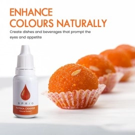 Sprig Natural Extracts for Colouring Food and Beverage, Paprika Orange, 15 ml