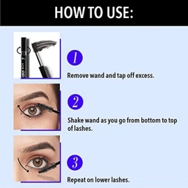 Blue Heaven Extreme Length Mascara, Black, 9 ml