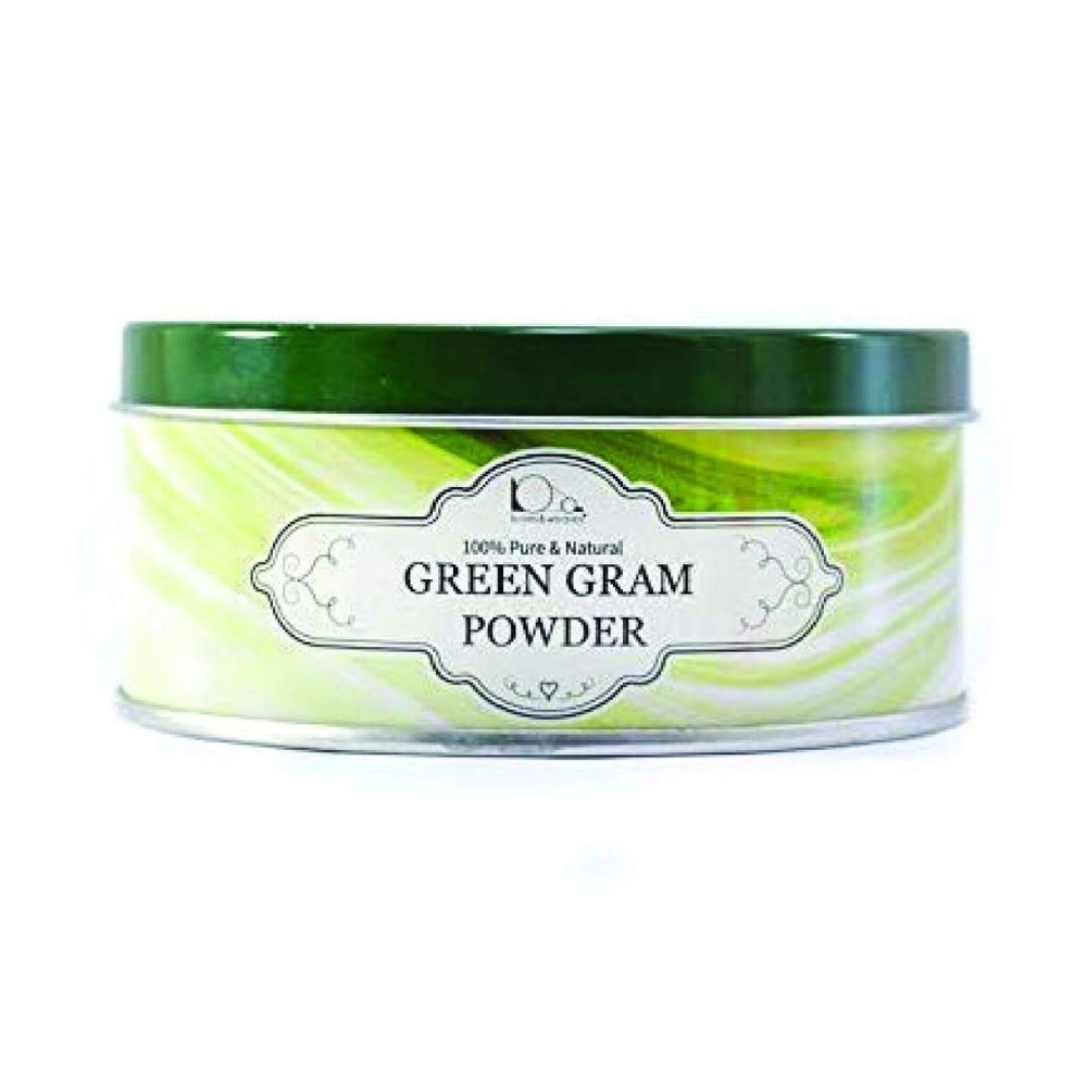 looms & weaves - Ayurvedic Green Gram Powder (Moong Dal) 100 GM