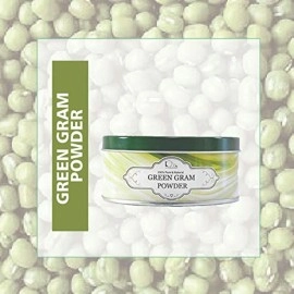 looms & weaves - Ayurvedic Green Gram Powder (Moong Dal) 100 GM