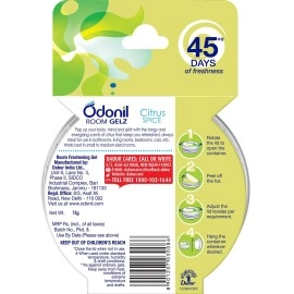 Odonil Room Freshening Gelz - Citrus Spice, 75 g