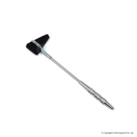 IS IndoSurgicals Percussion Chrome Plated Handle Knee Hammer Taylor Model