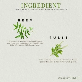 Khadi Natural - Neem and Tulsi Herbal Face Wash, 210ml (Pack of 2)