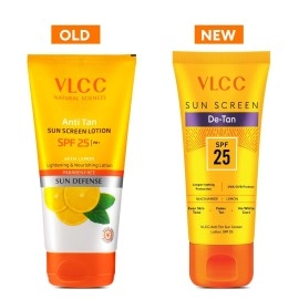 VLCC Anti Tan Sunscreen SPF 25 150 Grams Lotion, Multi