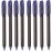 Pentel Energel Roller Gel Pen Set - Pack of 8 (Blue)