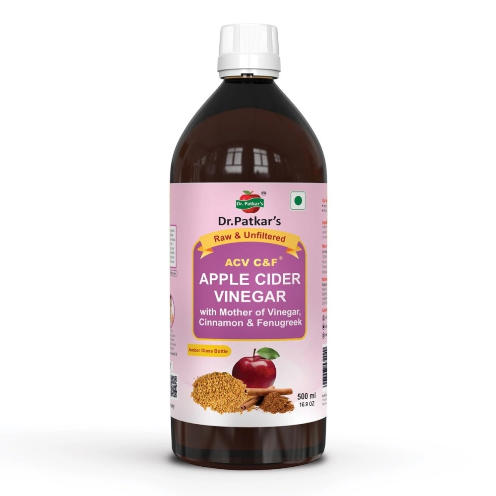 Dr. Patkar\'s Apple Cider Vinegar with Cinnamon and Fenugreek - 500 ml