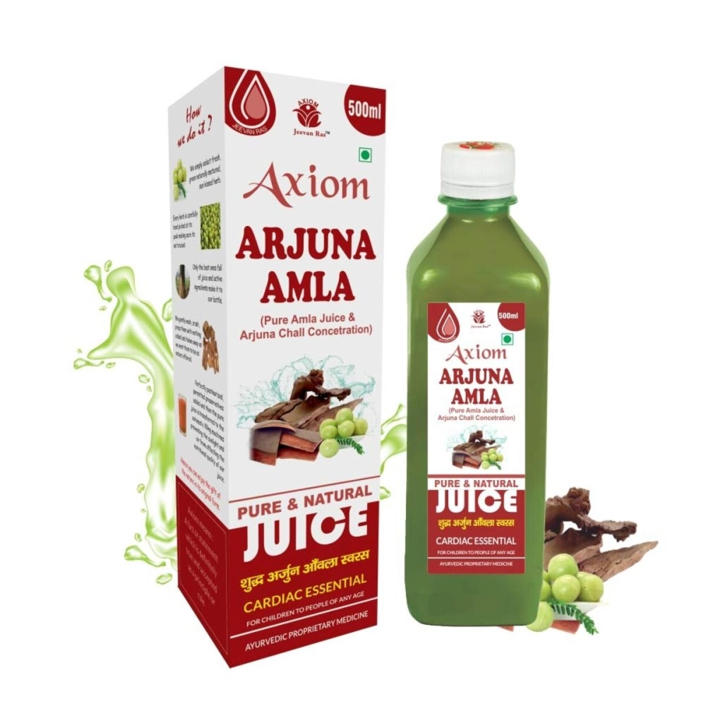 JEEVAN RAS Arjuna Amla Swaras Herbal Juice (500 ml)
