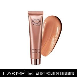 LAKM 9 to 5 Weightless Mousse Foundation, Rose Honey 04-25 gm