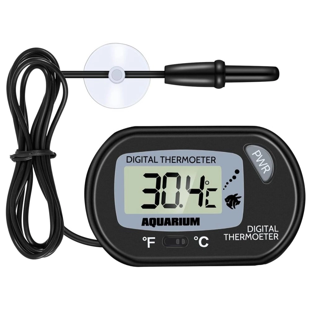 Zacro LCD Digital Aquarium Thermometer Fish Tank Water Terrarium Temperature