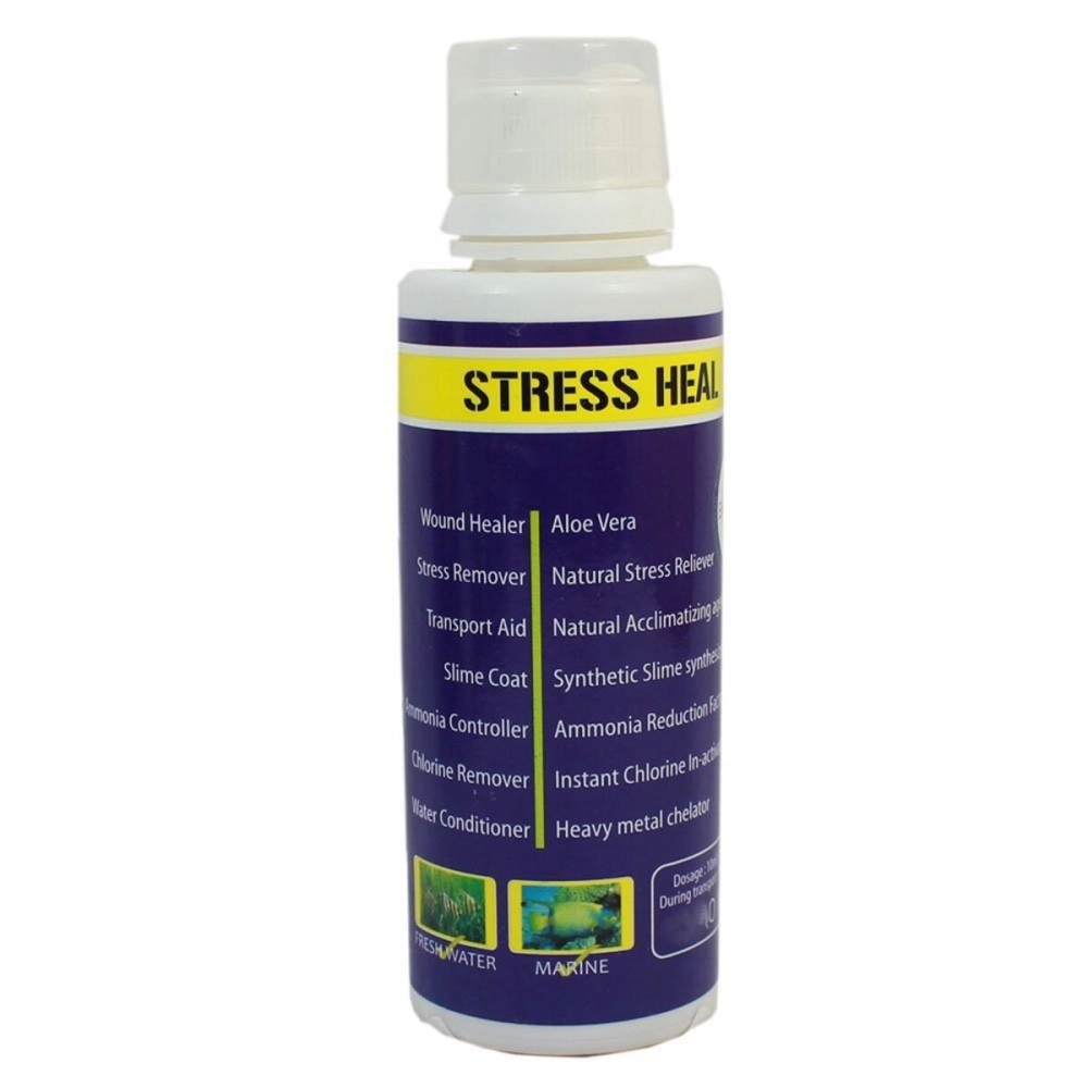 Aquatic Remedies Stress Heal Aquarium Water Conditioner, 50 ml