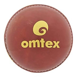 Omtex Cricket Training Swing Ball (Half Tennis) - Size 5.5. Diameter 2.5cm