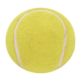 Omtex Cricket Training Swing Ball (Half Tennis) - Size 5.5. Diameter 2.5cm