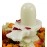 Amazing India Stone Shivling Idol, Standard, White