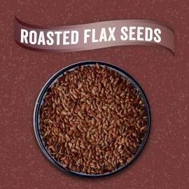JEWEL FARMER Roasted Flax Seeds, Raw Superfood with Protein, Dietary Fiber, Omega 3 (250g)