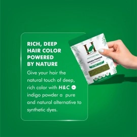 100% Natural Indigo Powder Organically Grown For Hair coloring (227g / (1/2 lb) / 8 ounces)