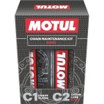 Motul Combo of C2 Chain Lube (150 ml) and C1 Chain Clean for All Bikes (150 ml) (LBCH001)