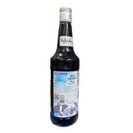 Manama Blue Curacao Flavoured Syrup, Fruit Twist for Mocktails and Cocktails (750ML)