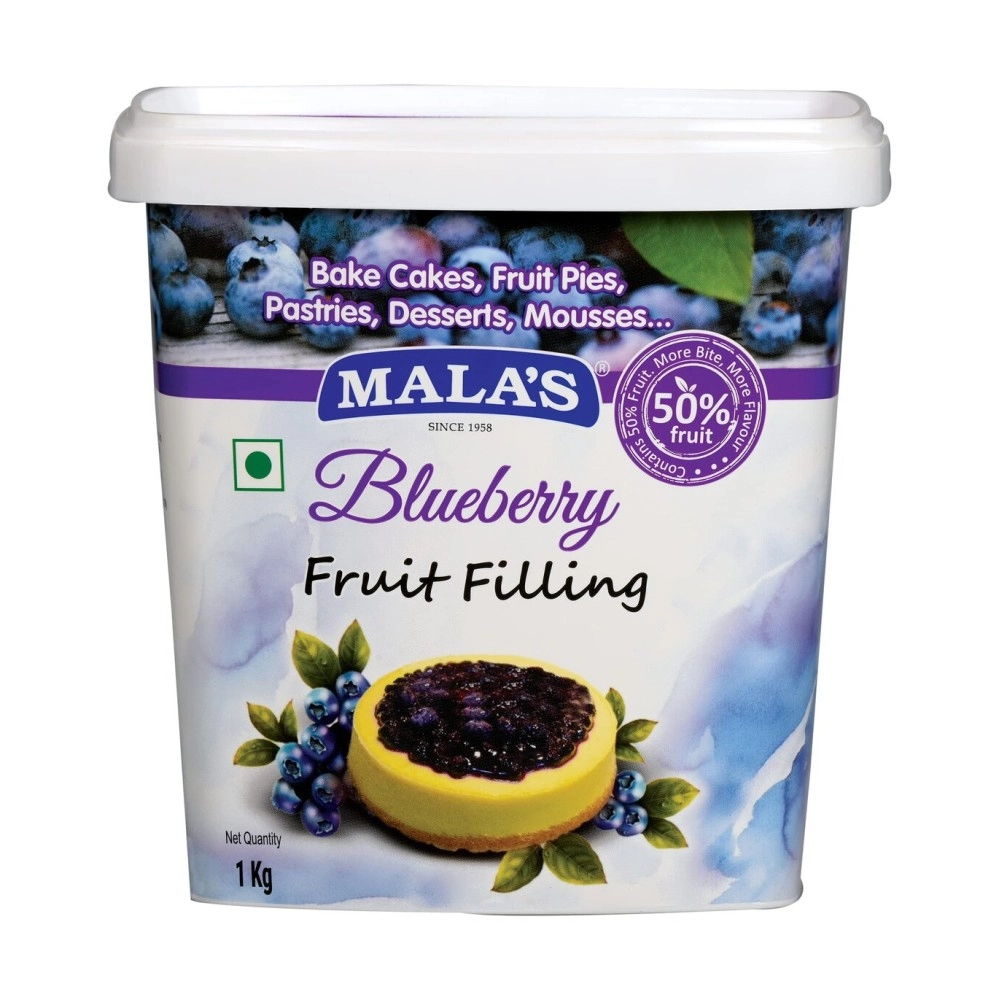 Mala\'s Filling 1Kg (Blue Berry)