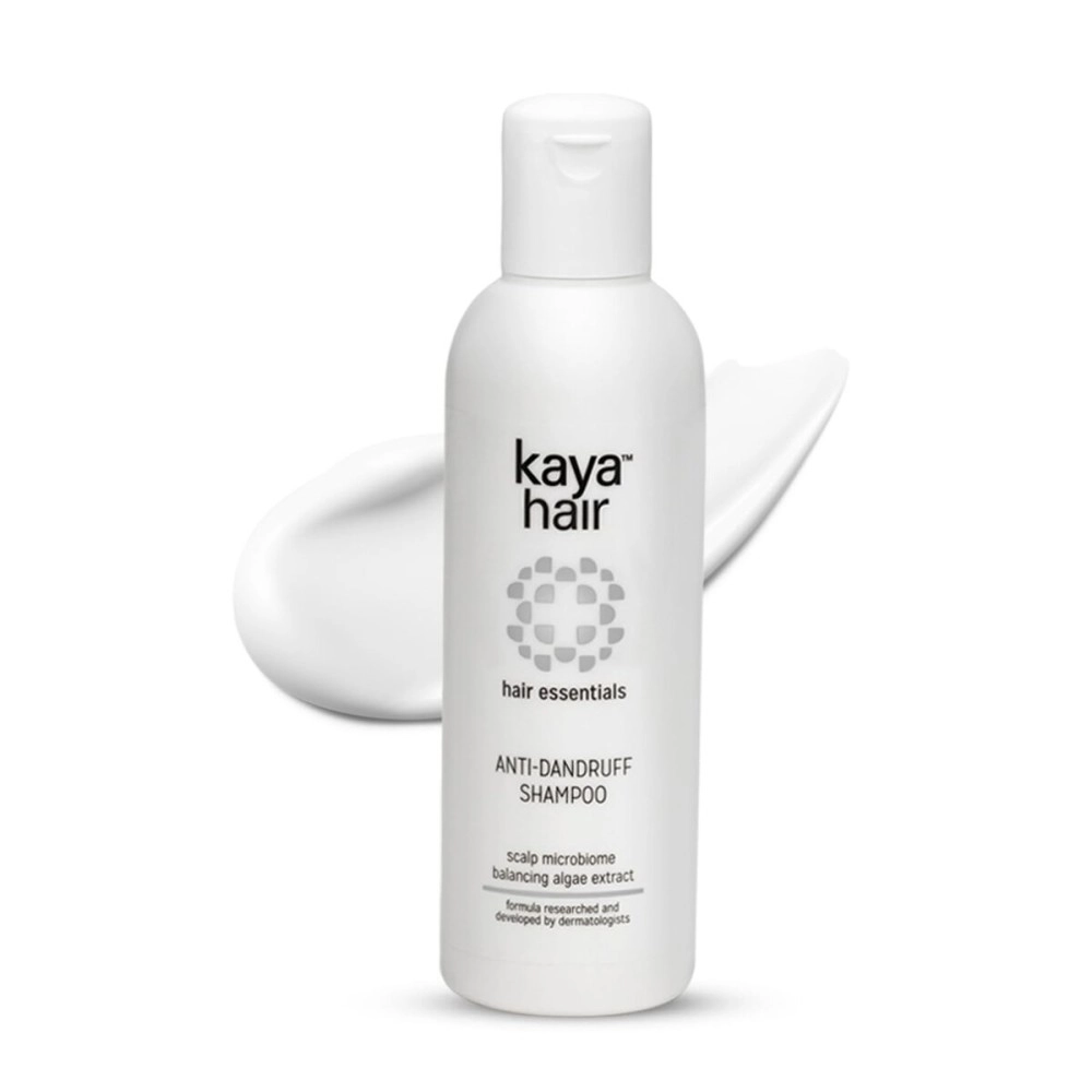 Kaya Clinic Anti Dandruff Shampoo, mild/gentle scalp purifying shampoo with Vitamin B5, seaweed extracts to nourish scalp, reduce dryness 200ml, multi