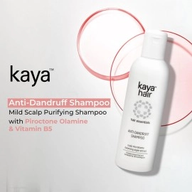 Kaya Clinic Anti Dandruff Shampoo, mild/gentle scalp purifying shampoo with Vitamin B5, seaweed extracts to nourish scalp, reduce dryness 200ml, multi