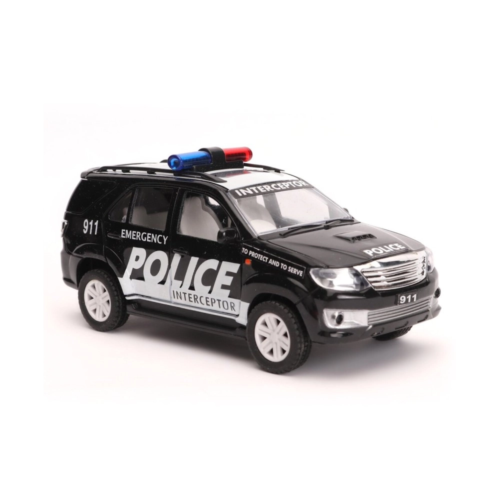 Centy Toys Model of Toyota Fortuner (Police Interceptor, Multicolour)