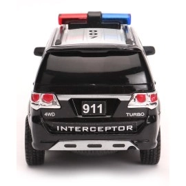 Centy Toys Model of Toyota Fortuner (Police Interceptor, Multicolour)
