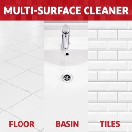 Harpic Disinfectant Bathroom Cleaner, Lemon - 1L