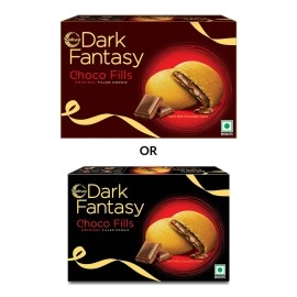 Sunfeast Dark Fantasy Choco Fills, 275g, Original Filled Cookies with Choco Crme