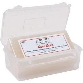 Parker Safety Razor\'s 125G Alum Block with Travel Case