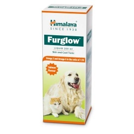 Himalaya Fur Glow | Controls Hair Shedding, Flaky Skin, and Dandruff for Dogs of all Ages| 200 ml
