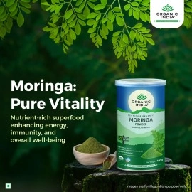 Organic India Moringa Powder - Essential Nutrition - (100g)