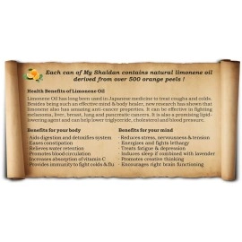 My Shaldan Lime Car and Home Air Freshener (80 g, Pack of 3)