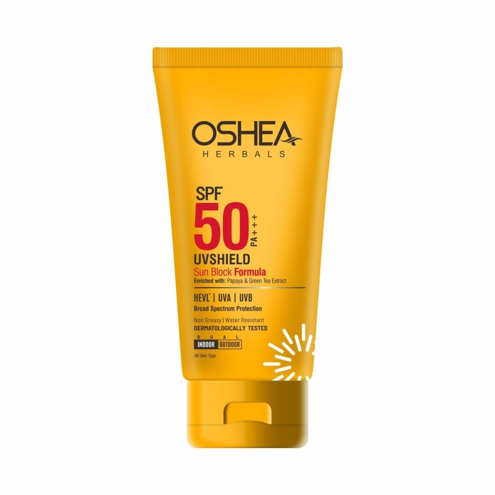 Oshea UVShield Sun Block Formula SPF 50, White, 60 g