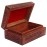 ITOS365 Handmade Wooden Jewellery Box for Women Wood Jewel Organizer Hand Carved with Intricate Carvings Gift Items - 6 inches