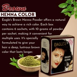 Eagles - Brown Henna Hair Dye