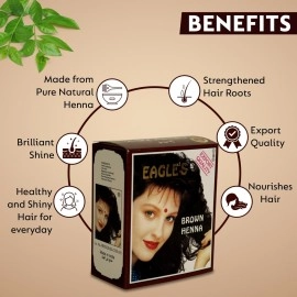 Eagles - Brown Henna Hair Dye
