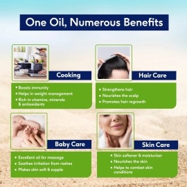 Sri Sri Tattva Organic Virgin Coconut Oil - 200 ml