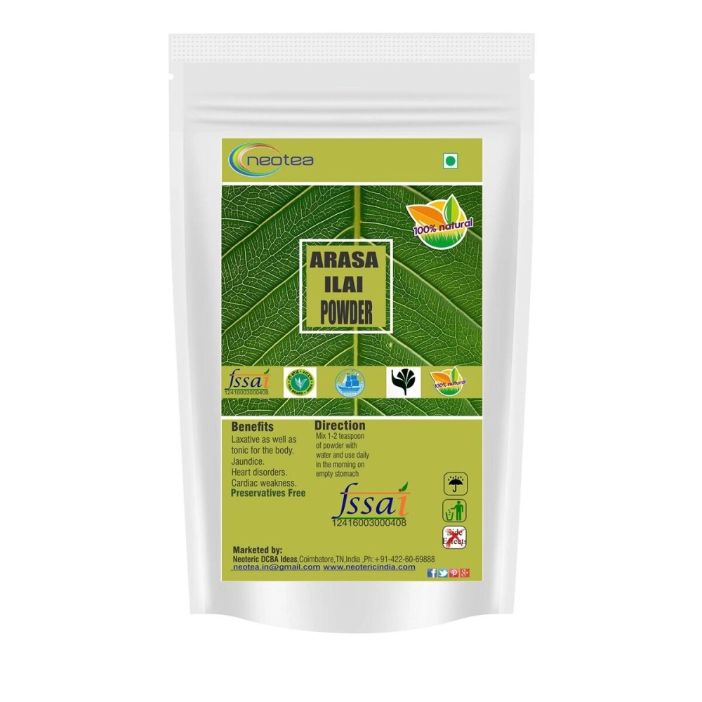Neotea Arasa Ilai Peepal Leaves Ficus Religiosa Leaf Powder,300 gm